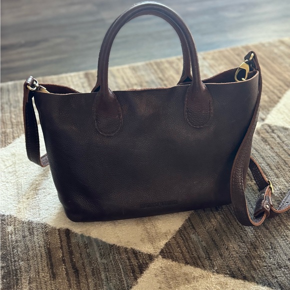 Portland Leather- Large Raindrop cold brew purse - Picture 2 of 8